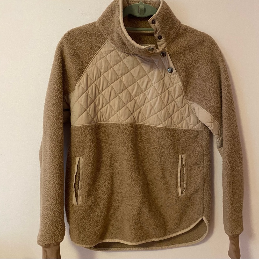 Abercrombie and Fitch Asymmetrical Fleece